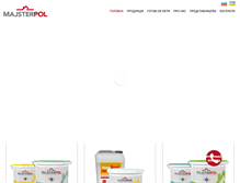 Tablet Screenshot of majsterpol.com.ua